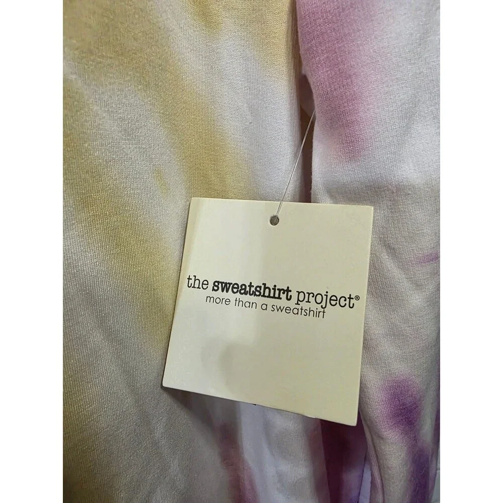 the sweatshirt project Women's Tie Dye Pullover Sweatshirt Size XL - Picture 3 of 4